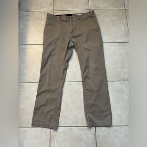 Volcom Slim Beige Pants 34x29